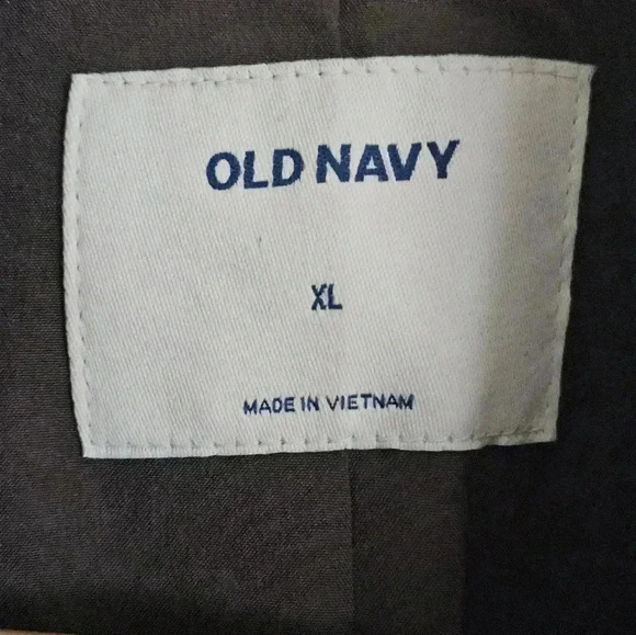 Old Navy XL women's gray double brested pea coat - Picture 3 of 7